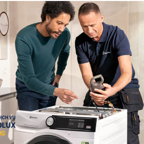 Dịch vụ bảo hành máy giặt Electrolux tại hải dương