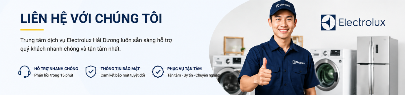 Liên hệ bảo hành electrolux hải dương