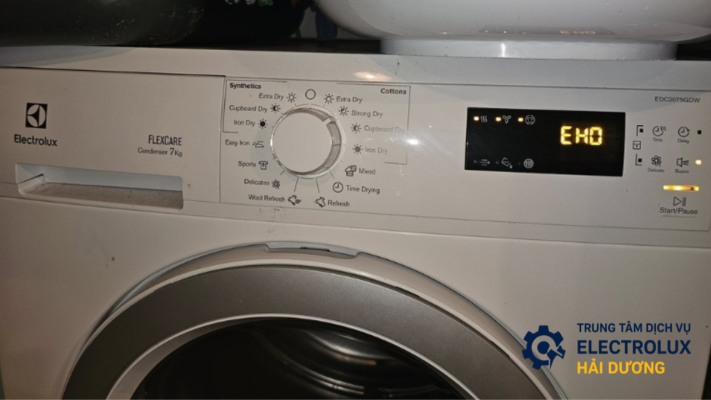 Máy giặt Electrolux báo lỗi EH0 là gì ?
