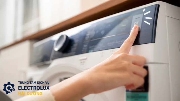Máy giặt Electrolux không start ?