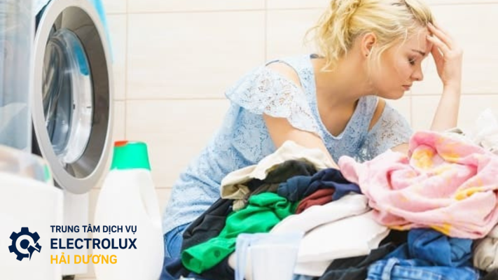 Máy giặt electrolux không vắt ?